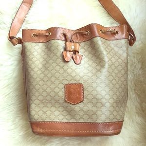 Celine vintage classic print tote bag!